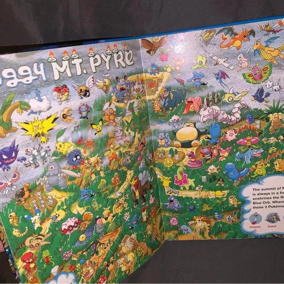 Let’s Find Pokemon! Emerald 2008 hardcover Book